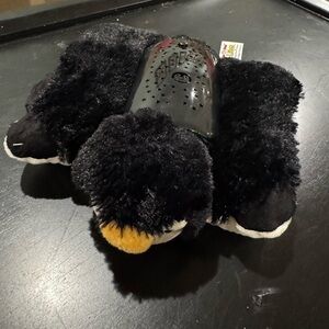 Penguin Pillow Pet Dream Lite Night Light Projector Plush Toy